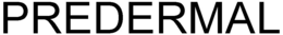 PREDERMAL trademark