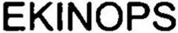 EKINOPS trademark