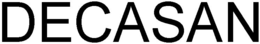 DECASAN trademark