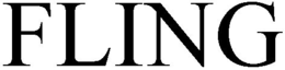 FLING trademark