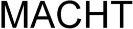 MACHT trademark