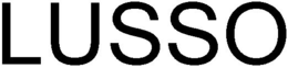 LUSSO trademark