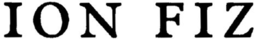 ION FIZ trademark