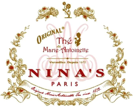 M ORIGINAL THE DE MARIE-ANTOINETTE VERSAILLES DEPUIS 1672 NINA'S PARIS ORIGINAL MARIE-ANTOINETTE TEA SINCE 1672 trademark