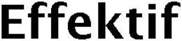 EFFEKTIF trademark