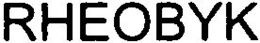 RHEOBYK trademark