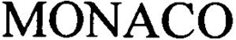 MONACO trademark