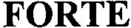 FORTE trademark