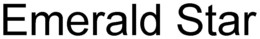 EMERALD STAR trademark