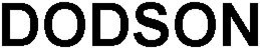 DODSON trademark