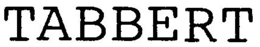 TABBERT trademark