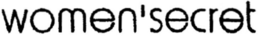 WOMEN'SECRET trademark