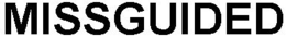MISSGUIDED trademark
