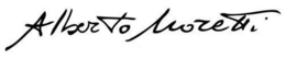 ALBERTO MORETTI trademark