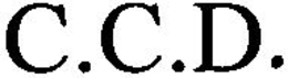 C.C.D. trademark