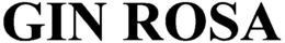 GIN ROSA trademark