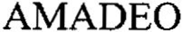 AMADEO trademark