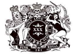 IT'S ONLY LOVE GIVE IT AWAY XXX PUNK 2 + 1 ROYAL trademark