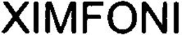 XIMFONI trademark
