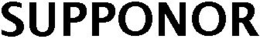 SUPPONOR trademark