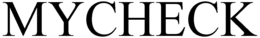 MYCHECK trademark