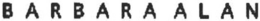 BARBARA ALAN trademark