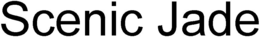 SCENIC JADE trademark