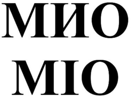 MIO trademark