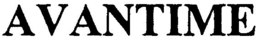 AVANTIME trademark