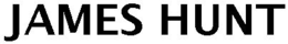 JAMES HUNT trademark