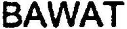 BAWAT trademark