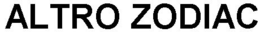 ALTRO ZODIAC trademark