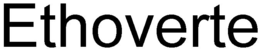 ETHOVERTE trademark