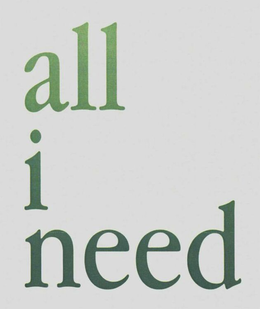 ALL I NEED trademark