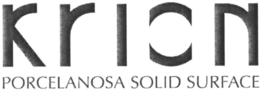 KRION PORCELANOSA SOLID SURFACE trademark