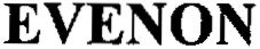 EVENON trademark