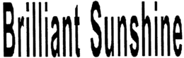 BRILLIANT SUNSHINE trademark