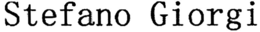 STEFANO GIORGI trademark