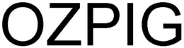 OZPIG trademark