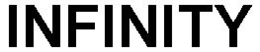 INFINITY trademark