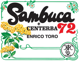 SAMBUCA E CENTERBA 72 ENRICO TORO ET trademark