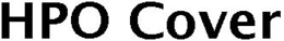 HPO COVER trademark