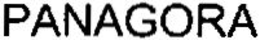PANAGORA trademark