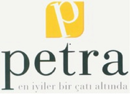 P PETRA EN IYILER BIR ÇATI ALTINDA trademark