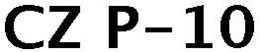 CZ P-10 trademark
