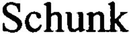 SCHUNK trademark