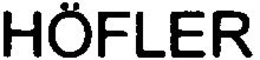 HÖFLER trademark