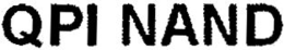 QPI NAND trademark