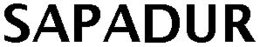 SAPADUR trademark