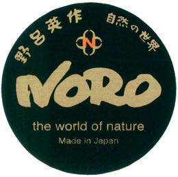 N NORO THE WORLD OF NATURE MADE IN JAPAN trademark